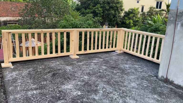 balaustrada madera