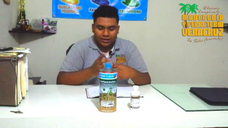 liquido para la polilla en la madera