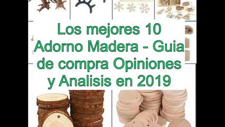 adorno madera